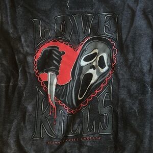 Linda Finegold Scream Ghostface “Love Kills” Hoodie